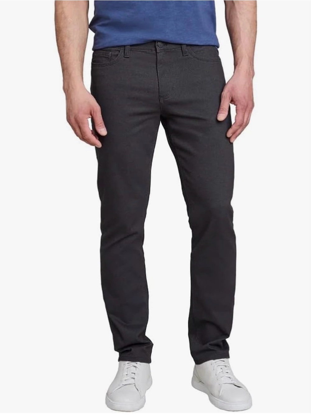 NWT English Laundry Men's 5-Pocket Pant Shadow Gray Slim Straight Fit Size 34x30